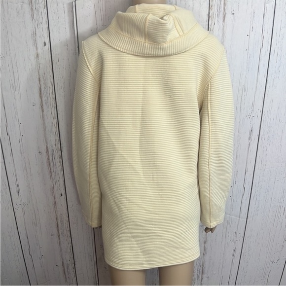 Westbound Cream Ribbed Button Up Sweater Coat - Picture 2 of 10